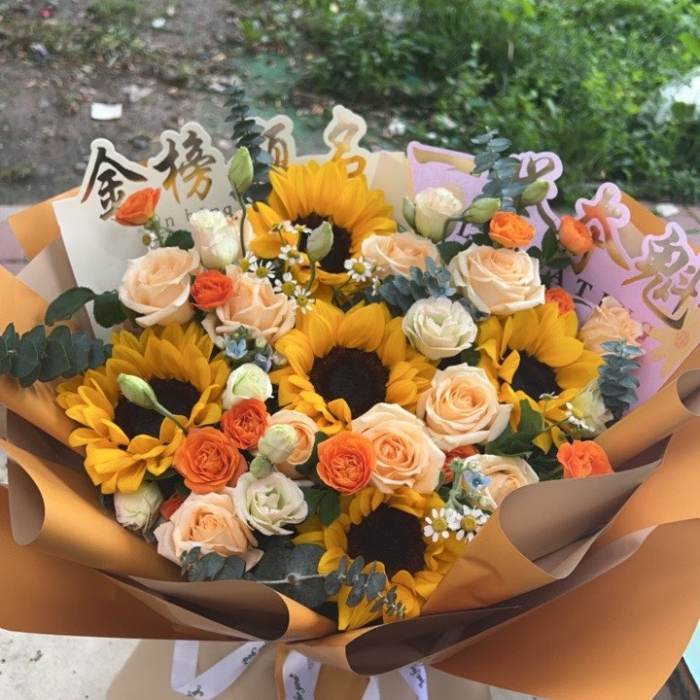 济南送高考生什么花